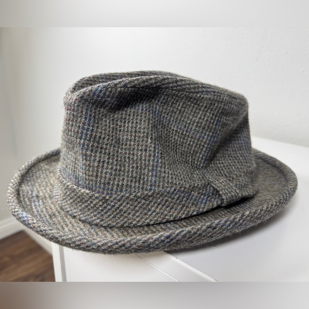 Vintage ‘80s Pendleton 100% Virgin Wool Gray Unisex Fedora